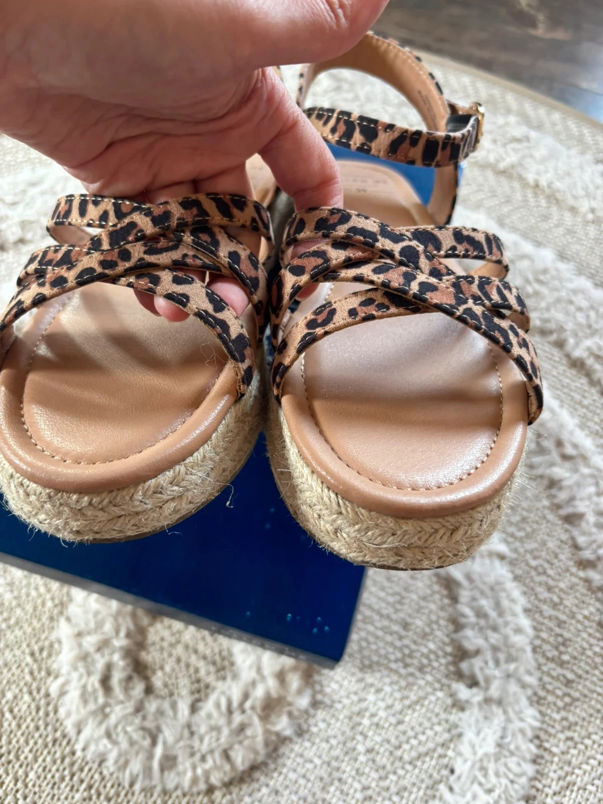 New leopard sandals size 39 – photo 3
